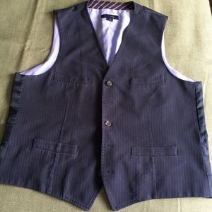 Men's Pinstripe Vest